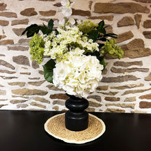 Load image into Gallery viewer, Faux Sweet Pea & Greens Arrangement