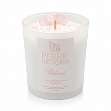 Load image into Gallery viewer, The Candle of Love — crystal candle on a white background