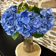 Load image into Gallery viewer, Faux Blue Hydrangea Arrangement
